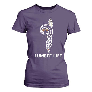 Native American Women T Shirt For Women Lumbee American Indian Tribe Indigenous Girl Life TS14 Purple Print Your Wear