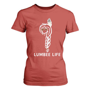 Native American Women T Shirt For Women Lumbee American Indian Tribe Indigenous Girl Life TS14 Red Print Your Wear