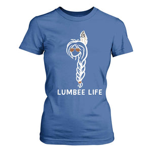 Native American Women T Shirt For Women Lumbee American Indian Tribe Indigenous Girl Life TS14 Royal Blue Print Your Wear