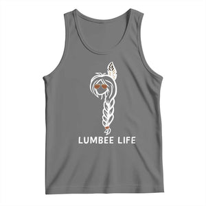 Native American Women Tank Top Lumbee American Indian Tribe Indigenous Girl Life TS14 Black Heather Print Your Wear