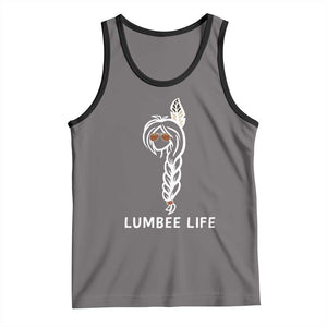 Native American Women Tank Top Lumbee American Indian Tribe Indigenous Girl Life TS14 Deep Heather Black Print Your Wear