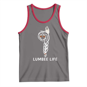 Native American Women Tank Top Lumbee American Indian Tribe Indigenous Girl Life TS14 Deep Heather Red Print Your Wear
