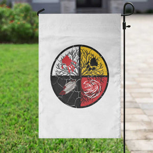 Native American Medicine Wheel MMIW Garden Flag TS14 Print Your Wear