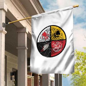 Native American Medicine Wheel MMIW Garden Flag TS14 Print Your Wear