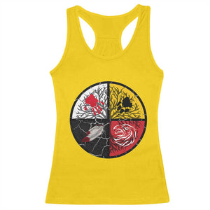 Native American Medicine Wheel MMIW Racerback Tank Top TS14 Daisy Print Your Wear