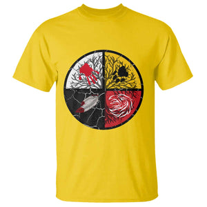 Native American Medicine Wheel MMIW T Shirt TS14 Daisy Print Your Wear