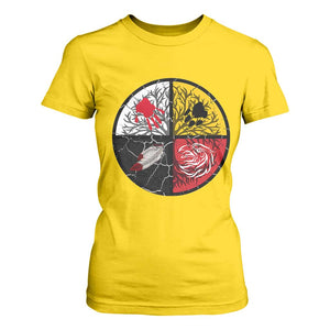 Native American Medicine Wheel MMIW T Shirt For Women TS14 Daisy Print Your Wear