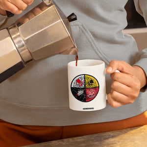 Native American Medicine Wheel MMIW Coffee Mug TS14 Print Your Wear
