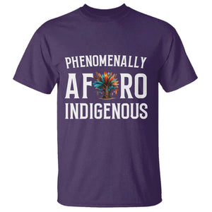 Afro Indigenous Native Pride Phenomenally Indigenous People T Shirt TS14 Purple Print Your Wear