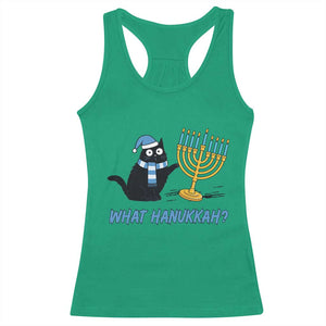 Funny Black Cat Hanukkah Chanukah Racerback Tank Top TS14 Irish Green Print Your Wear
