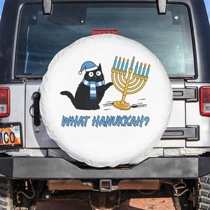 Funny Black Cat Hanukkah Chanukah Spare Tire Cover TS14 No hole White Print Your Wear