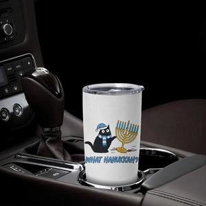 Funny Black Cat Hanukkah Chanukah Tumbler Cup TS14 Print Your Wear