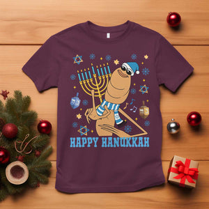 Funny Marcus The Worm Hanukkah Meme T Shirt TS14 Maroon Print Your Wear