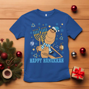 Funny Marcus The Worm Hanukkah Meme T Shirt TS14 Royal Blue Print Your Wear