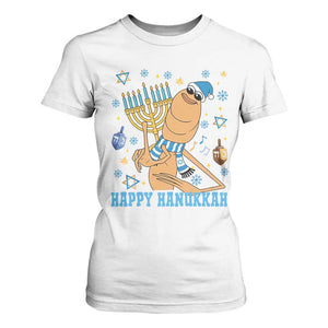 Funny Marcus The Worm Hanukkah Meme T Shirt For Women TS14 White Print Your Wear
