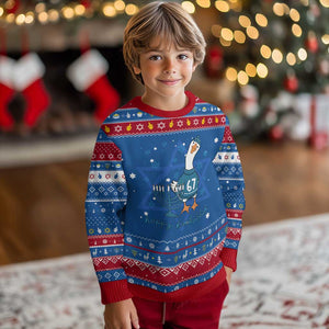 67 Six Seven Silly Goose Hanukkah Meme Hanukkah Ugly Sweater Happy Honkukkah TS14 Blue Red Print Your Wear