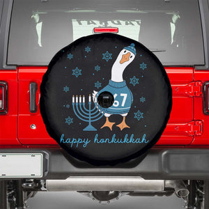 67 Six Seven Silly Goose Hanukkah Meme Spare Tire Cover Happy Honkukkah TS14 Black Print Your Wear