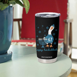 67 Six Seven Silly Goose Hanukkah Meme Tumbler Cup Happy Honkukkah TS14 Print Your Wear
