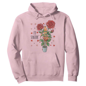 Marcus The Worm Valentine Meme Hoodie I Am Senstive TS14 Light Pink Print Your Wear