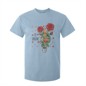 Marcus The Worm Valentine Meme T Shirt For Kid I Am Senstive TS14 Light Blue Print Your Wear
