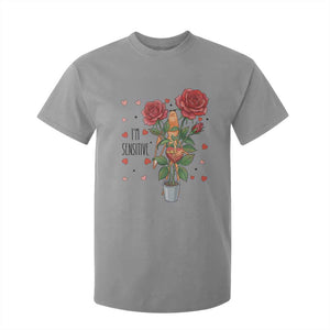 Marcus The Worm Valentine Meme T Shirt For Kid I Am Senstive TS14 Sport Gray Print Your Wear