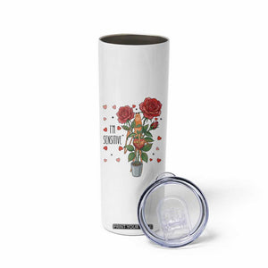 Marcus The Worm Valentine Meme Skinny Tumbler I Am Senstive TS14 Print Your Wear