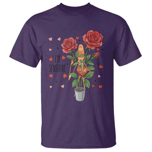 Marcus The Worm Valentine Meme T Shirt I Am Senstive TS14 Purple Print Your Wear