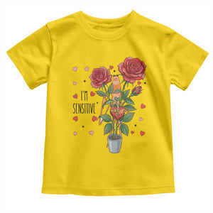 Marcus The Worm Valentine Meme Toddler T Shirt I Am Senstive TS14 Daisy Print Your Wear