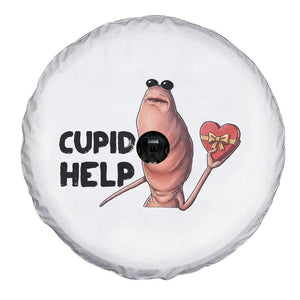 Marcus The Worm Valentine Meme Spare Tire Cover Cupid Help TS14 Print Your Wear