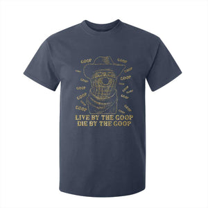 Funny Burnt Peanut T Shirt For Kid Live by The Goop Die by The Goop TS14 Navy Print Your Wear