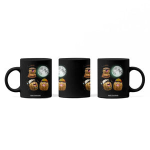Funny Burnt Peanut Howling at the Moon Coffee Mug TS14 Print Your Wear