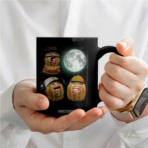 Funny Burnt Peanut Howling at the Moon Coffee Mug TS14 Print Your Wear