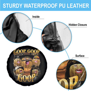 Funny Burnt Peanut Goop Spare Tire Cover Bungulato 90s Bootleg TS14 Print Your Wear