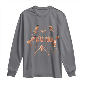 Marcus The Worm Meme Long Sleeve Shirt Jumbo James Eras Tour TS14 Charcoal Print Your Wear