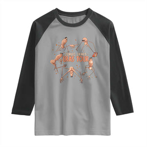 Marcus The Worm Meme Raglan Shirt Jumbo James Eras Tour TS14 Sport Gray Black Print Your Wear