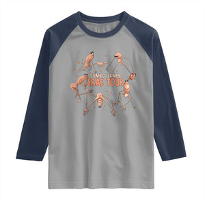 Marcus The Worm Meme Raglan Shirt Jumbo James Eras Tour TS14 Sport Gray Navy Print Your Wear