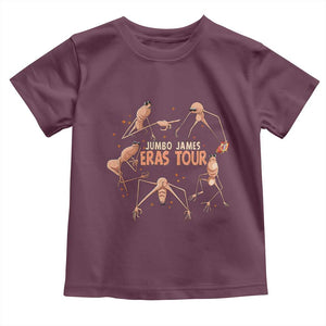 Marcus The Worm Meme Toddler T Shirt Jumbo James Eras Tour TS14 Maroon Print Your Wear