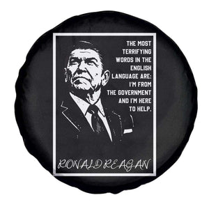 Ronald Reagan Quote Spare Tire Cover American Flag US President TS14 Print Your Wear