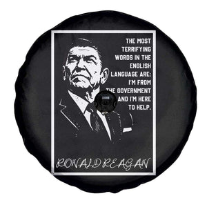 Ronald Reagan Quote Spare Tire Cover American Flag US President TS14 Print Your Wear