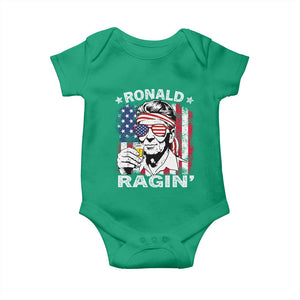 Ronald Reagan Baby Onesie 4th of July America Flag Beer TS14 Irish Green Print Your Wear