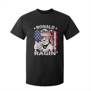 Ronald Reagan T Shirt For Kid 4th of July America Flag Beer TS14 Black Print Your Wear