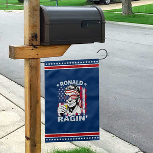 Ronald Reagan Garden Flag 4th of July America Flag Beer TS14 Classic Blue Red Print Your Wear