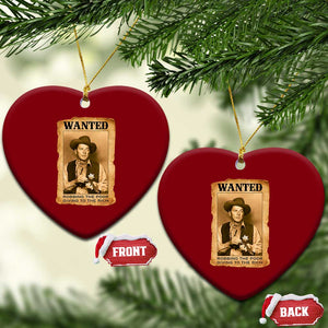 Ronald Reagan Cowboy Retro American President Ceramic Ornament Robbing The Poor GIving To Te Rich TS14 Print Your Wear