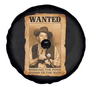 Ronald Reagan Cowboy Retro American President Spare Tire Cover Robbing The Poor GIving To Te Rich TS14 Print Your Wear