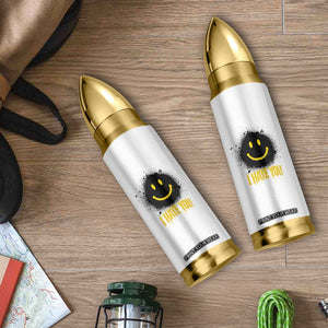 I Hate You Bullet Tumbler Funny Smile Face Emoticon Meme TS14 Print Your Wear