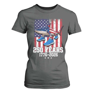 250th America Anniversary T Shirt For Women Tralalero Tralala Italian Brainrot 4th of July Meme