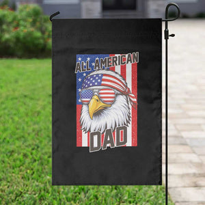 All American Dad 4th of July Garden Flag Daddy Eagle USA TS14 Print Your Wear