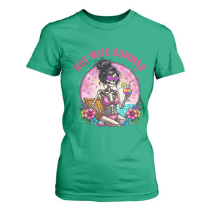 Hot Wife Summer T Shirt For Women Funny Newlywed Skeleton TS14 Irish Green Print Your Wear