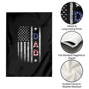 USA Patriotic Dad Garden Flag Father's Day American Flag 4th of July TS14 Print Your Wear