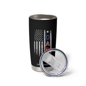 USA Patriotic Dad Tumbler Cup Father's Day American Flag 4th of July TS14 Print Your Wear